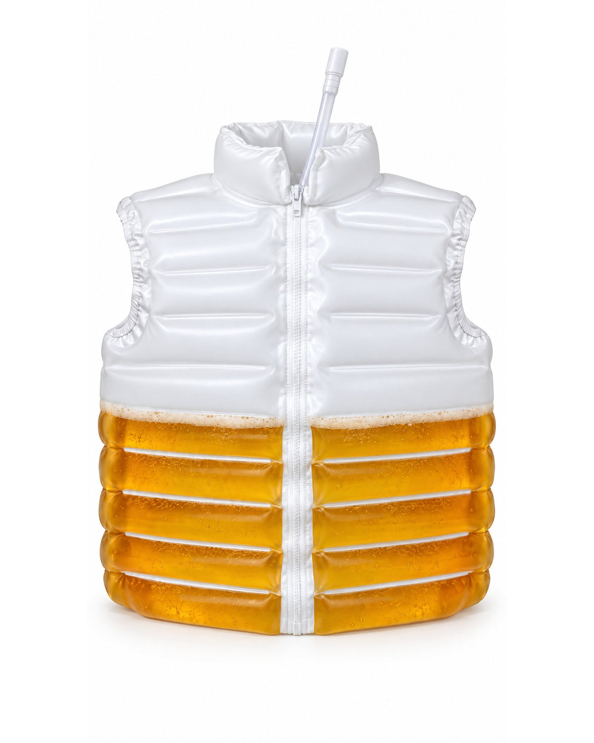 KegVest inflatable beer vest, front view